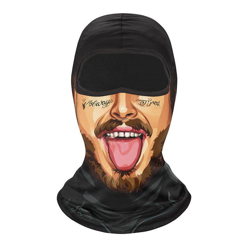 Outdoor Cycling Mask Scarf Sun Block Dustproof Sports Headgear - Breathable Head Cover