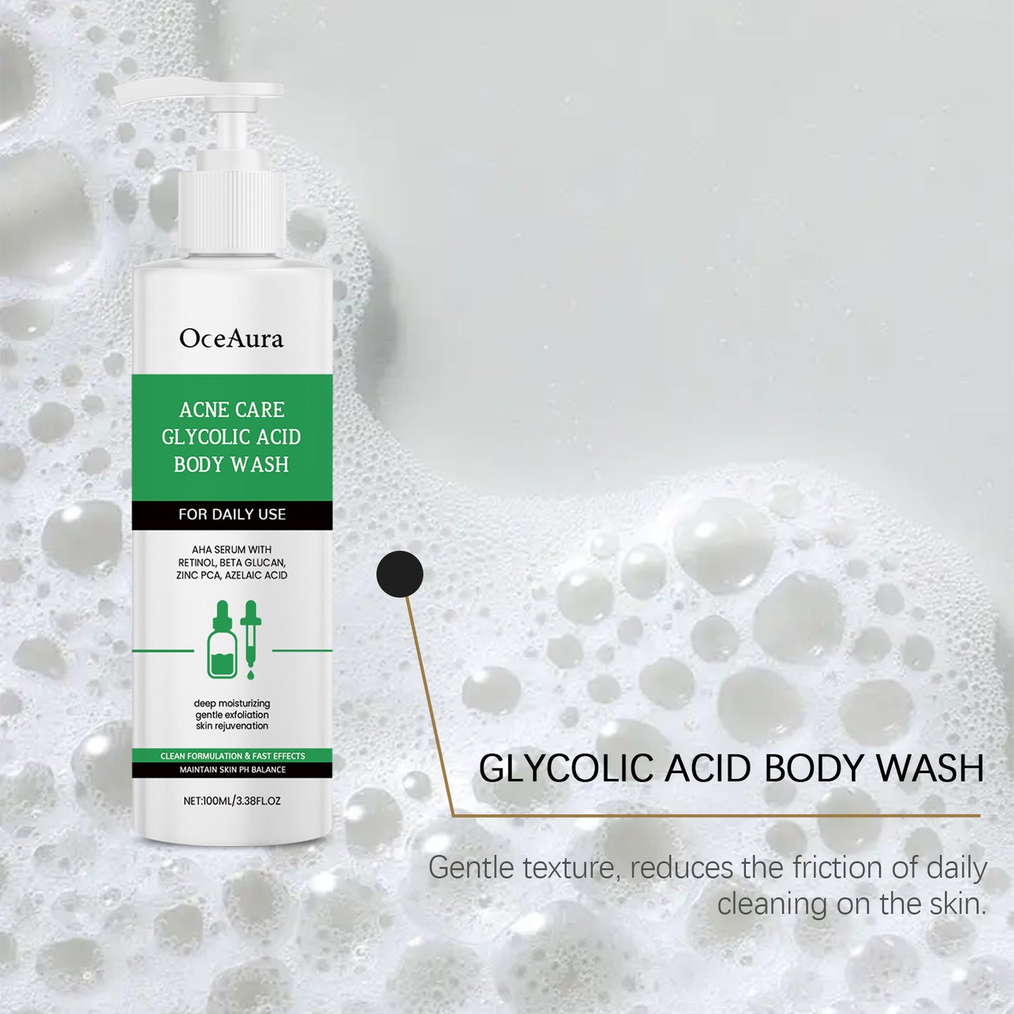 Moisturizing Shower Gel for Skin Cleansing - 100ml