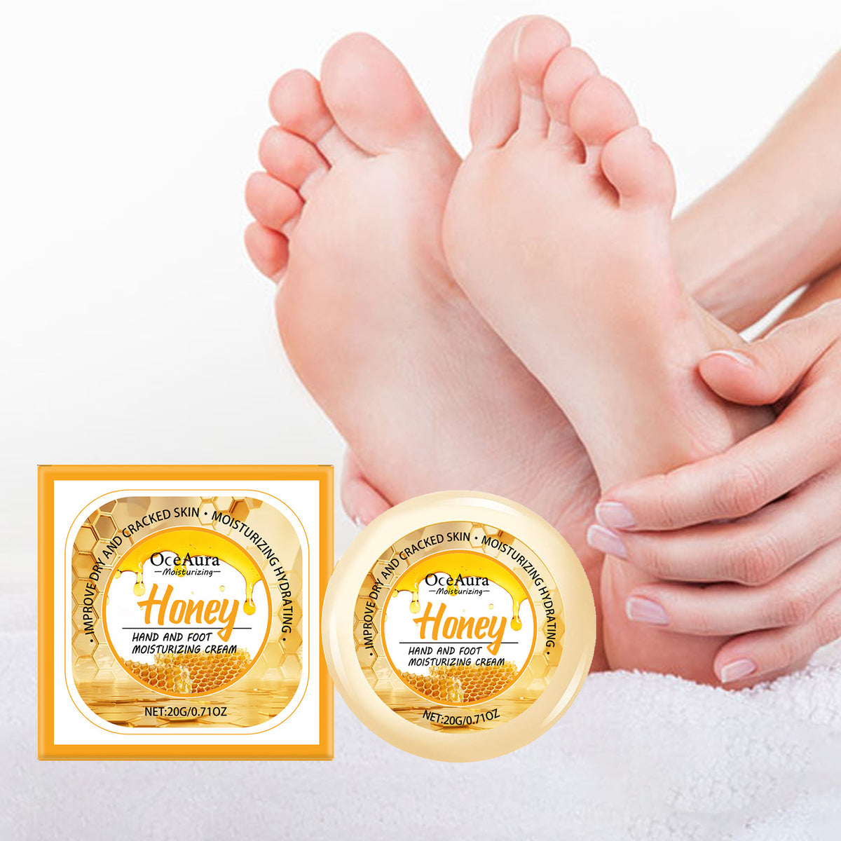 Mild Ingredients Hydrating Moisturizing Nourishing Care Hand Foot