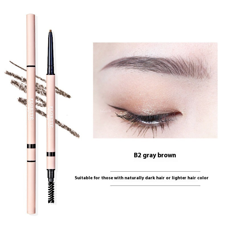 Double Head Eyebrow Pencil Set - Thin & Precise Makeup Tool for Brows