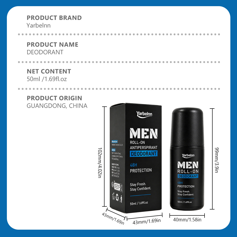 Men's Roll-On Deodorant - Daily Freshness