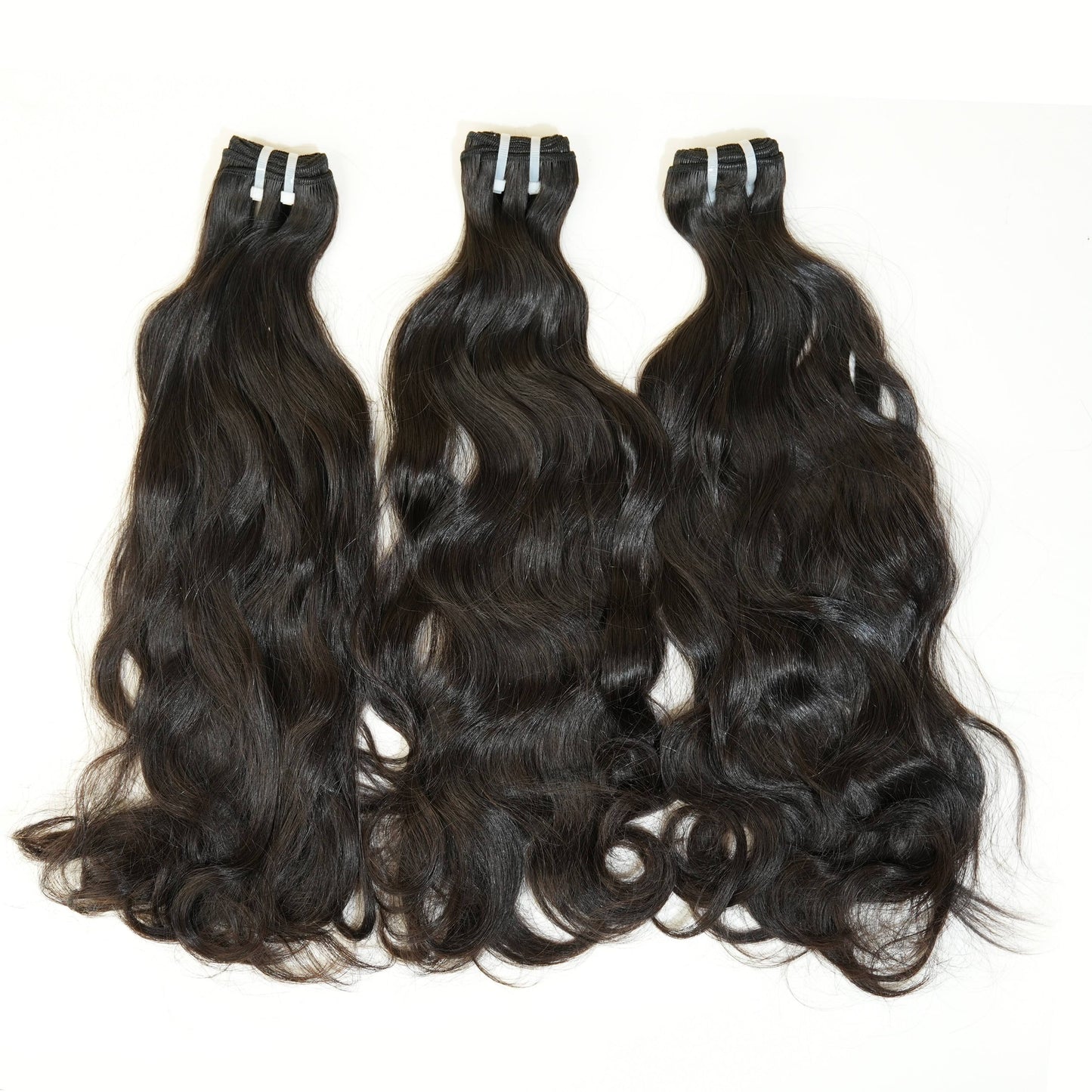 Virgin Human Hair Weave Bundles - Double Weft Natural Hair Extensions