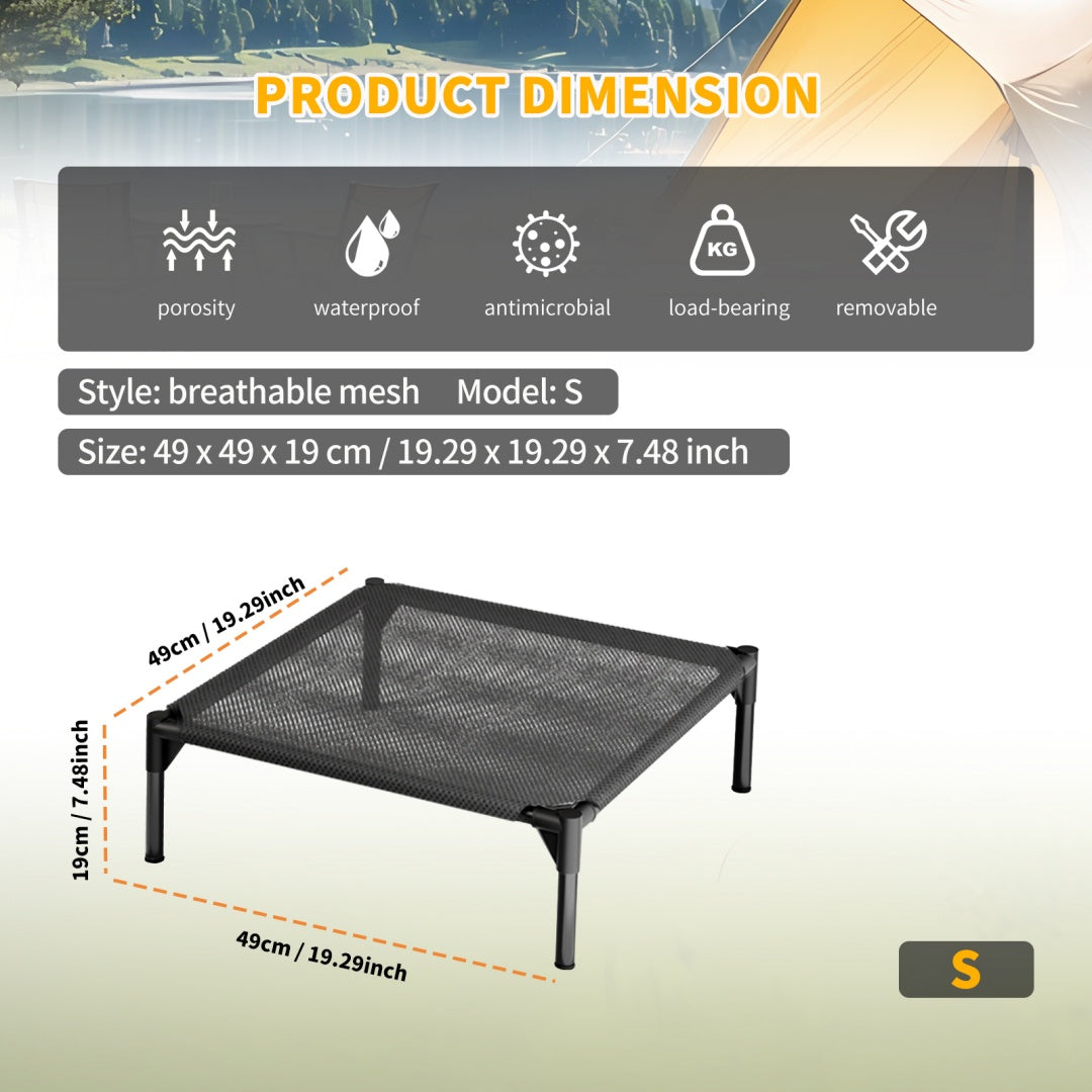 Pet Bed with Oxford or Mesh Fabric - Multiple Sizes, Self Pickup Only