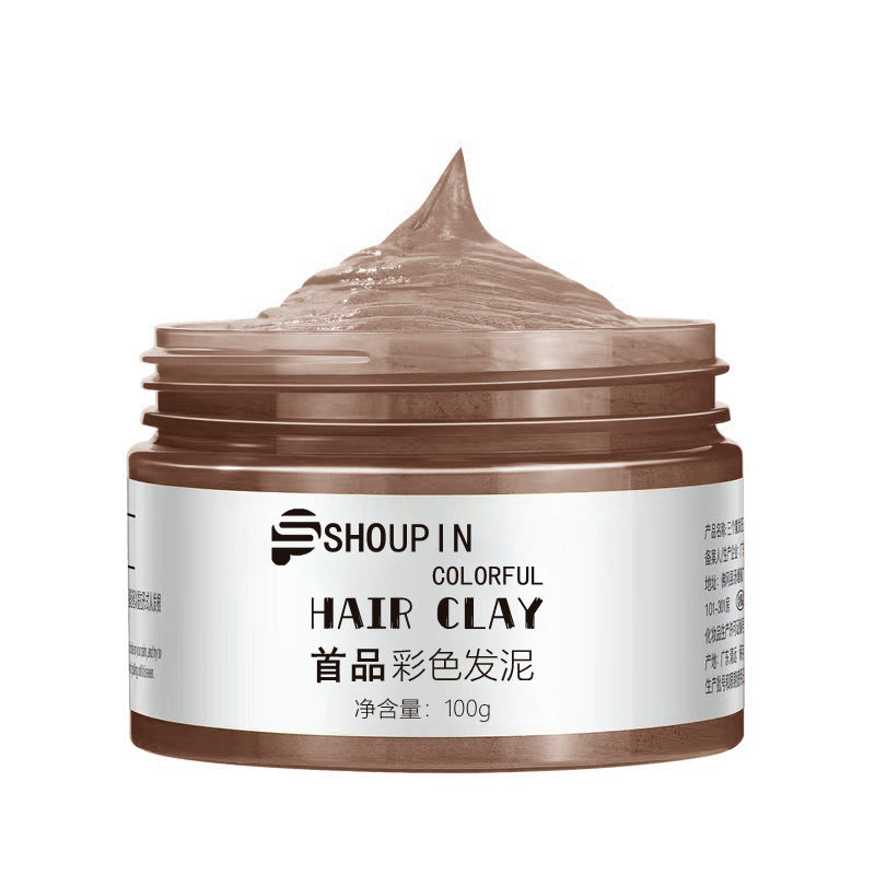 Disposable Men's Hair Color Cream - Multiple Shades, Moisturizing Hair Dye
