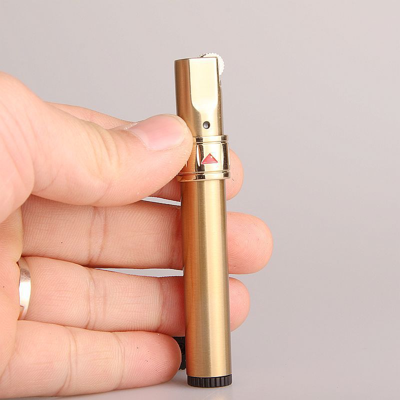 Creative Grinding Wheel Lighter Alloy Fire Starter for Kitchen & Home
