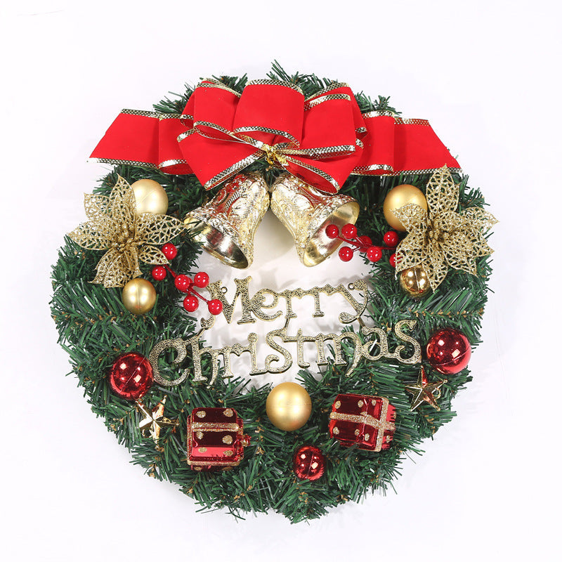 Christmas Garland Window Decoration - Festive Holiday Wreaths & Decor