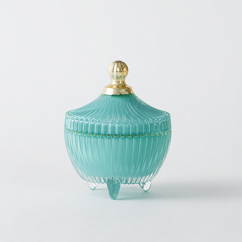 Crystal Paraffin Candle - Aromatic Home Fragrance, Multiple Colors