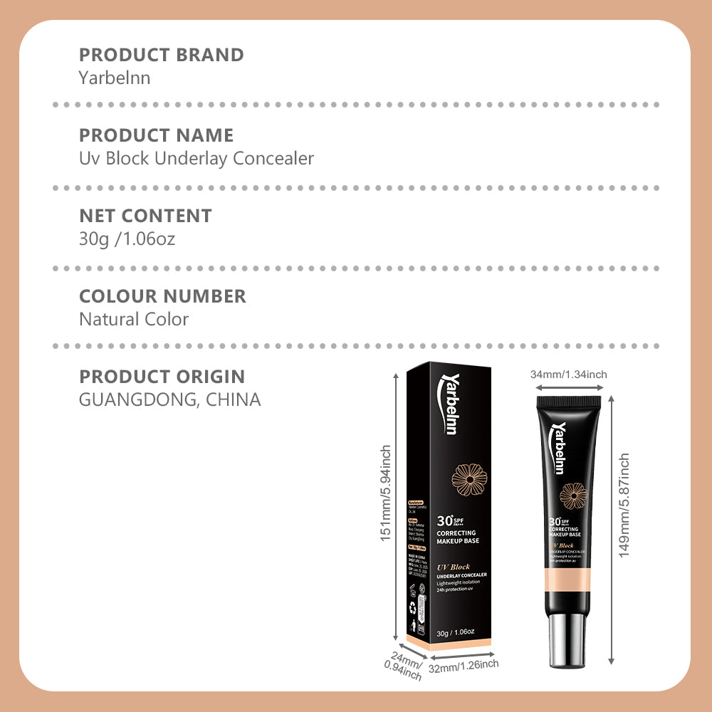 Hydrating BB Cream with SPF Sunscreen Primer