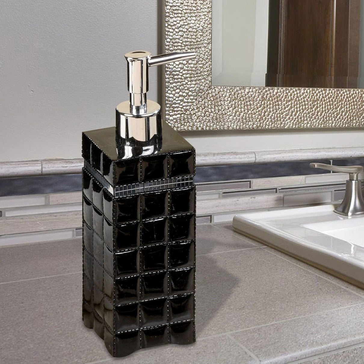 Liquid Soap Dispenser Pump Bottle Bathroom Vanity & Kitchen