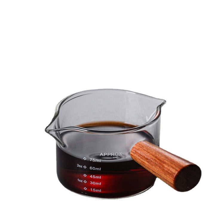 100ml Glass Measuring Cup with Scale - Milk & Kitchen Use