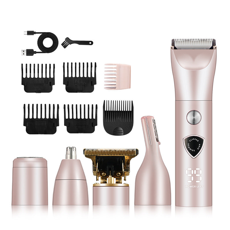 Electric Body Hair Clipper – USB Rechargeable Grooming Kit