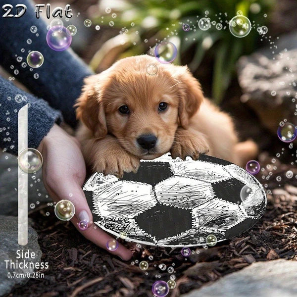 Bohemian Metal Football Sign - Decorative Wall Art