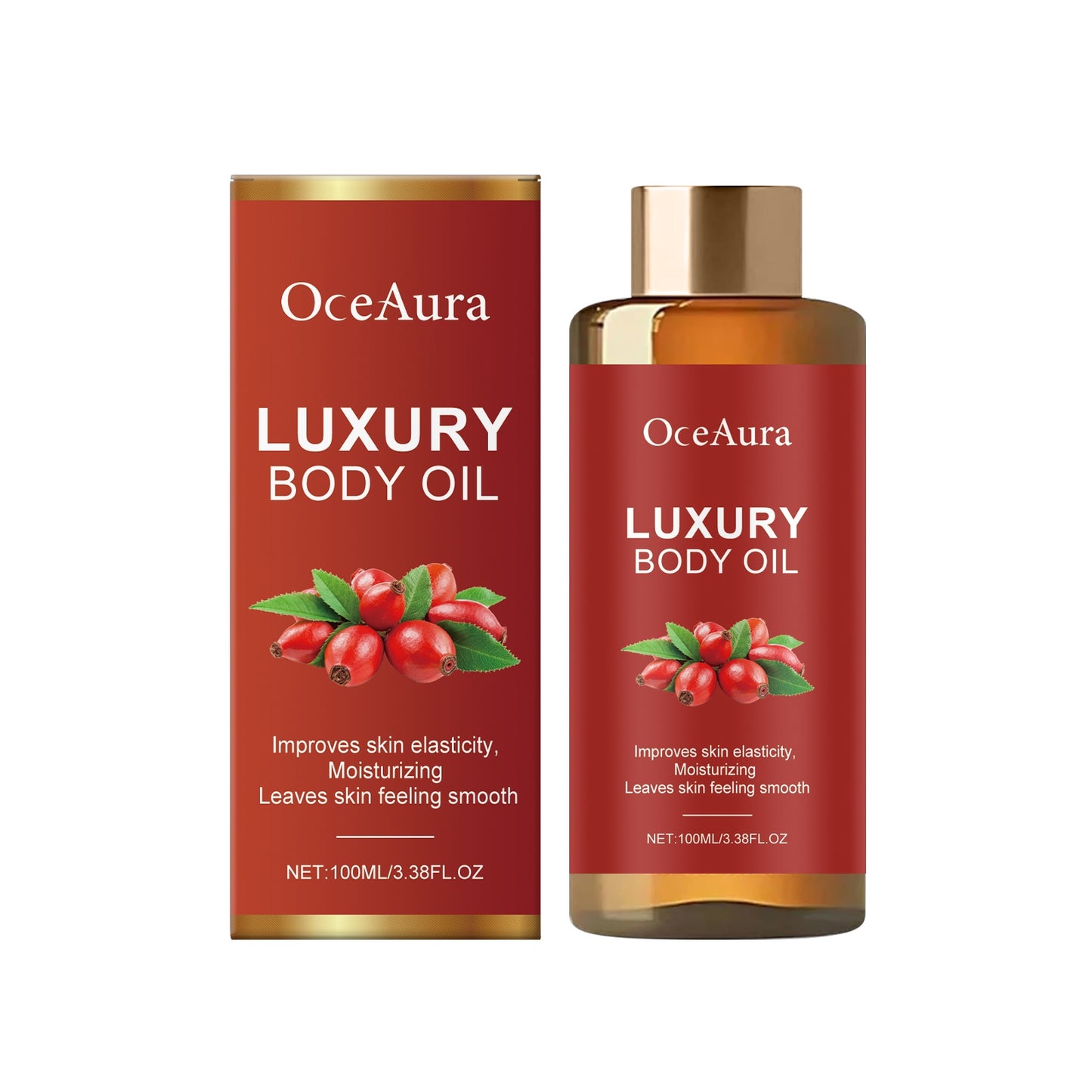 Luxury Body Oil 100ml Moisturizing Skin Care with Natural Ingredients