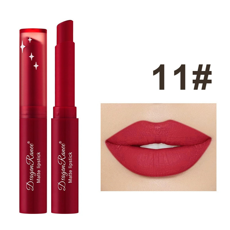 Matte Finish Lipstick Lip Balm Pen - Nude, Brown, Oblique Mouth Shades