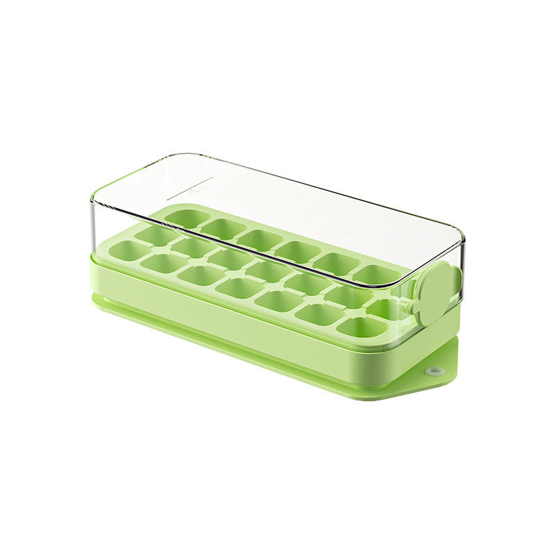 Food Grade Plastic Ice Tray Mold - 21 Grid, Multi-Color Options