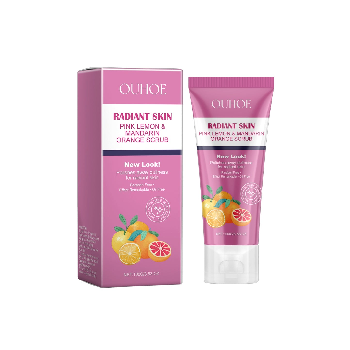Brightening Facial Scrub 100g - Gentle Exfoliating Skin Care