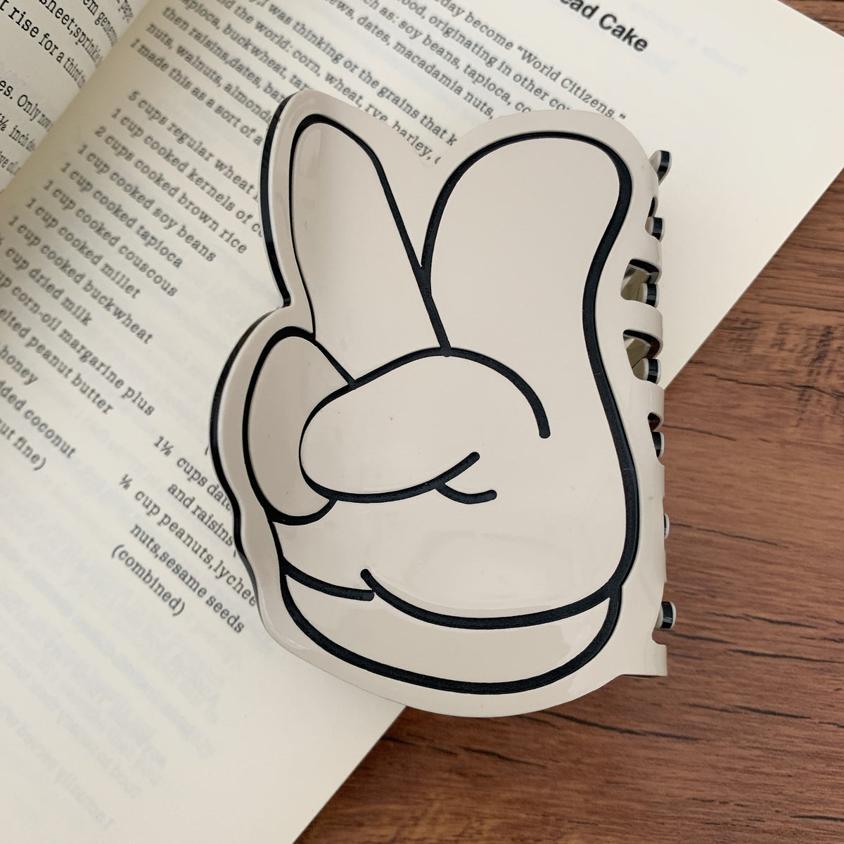 Thumb Gesture Hair Barrettes