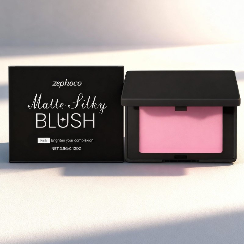 Matte Silky Blush - Pink, 3.5 g