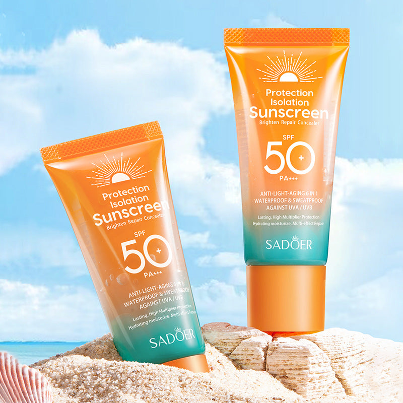 Multi-Effect Sunscreen & Repair Isolation SPF 50g for All Skin Types
