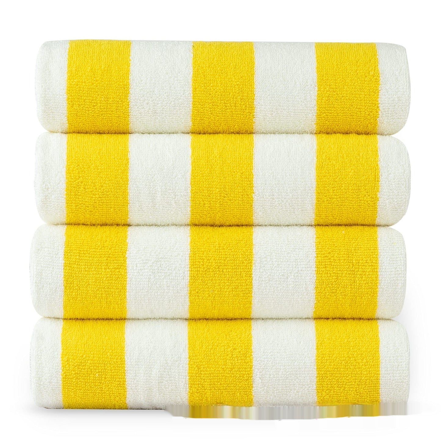 Quick-Drying Cotton Beach & Bath Towel - Super Absorbent, Multiple Colors