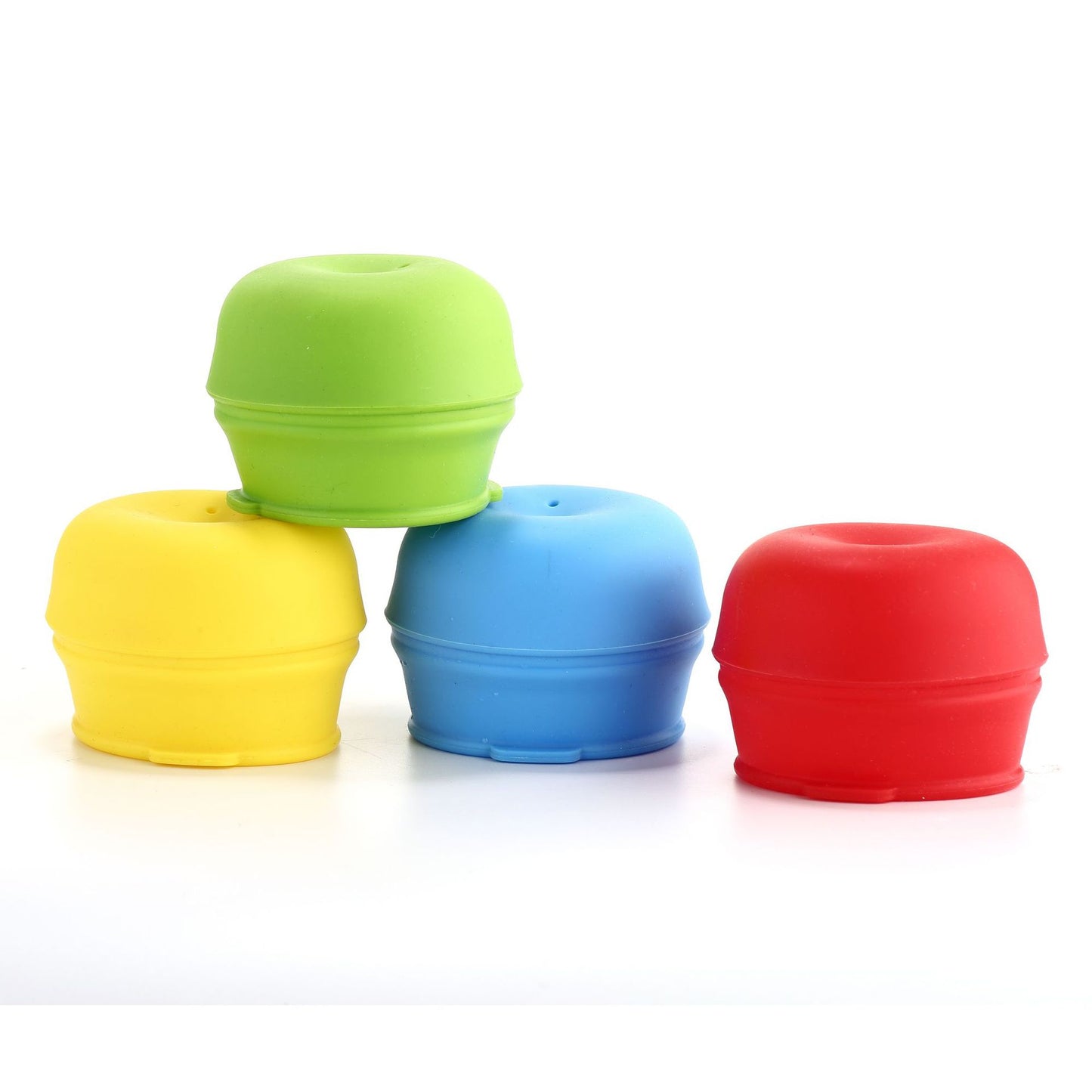 Anti-Spill Leak-Proof Silicone Straw Cup Lid for Baby & Kids - Multiple Colors