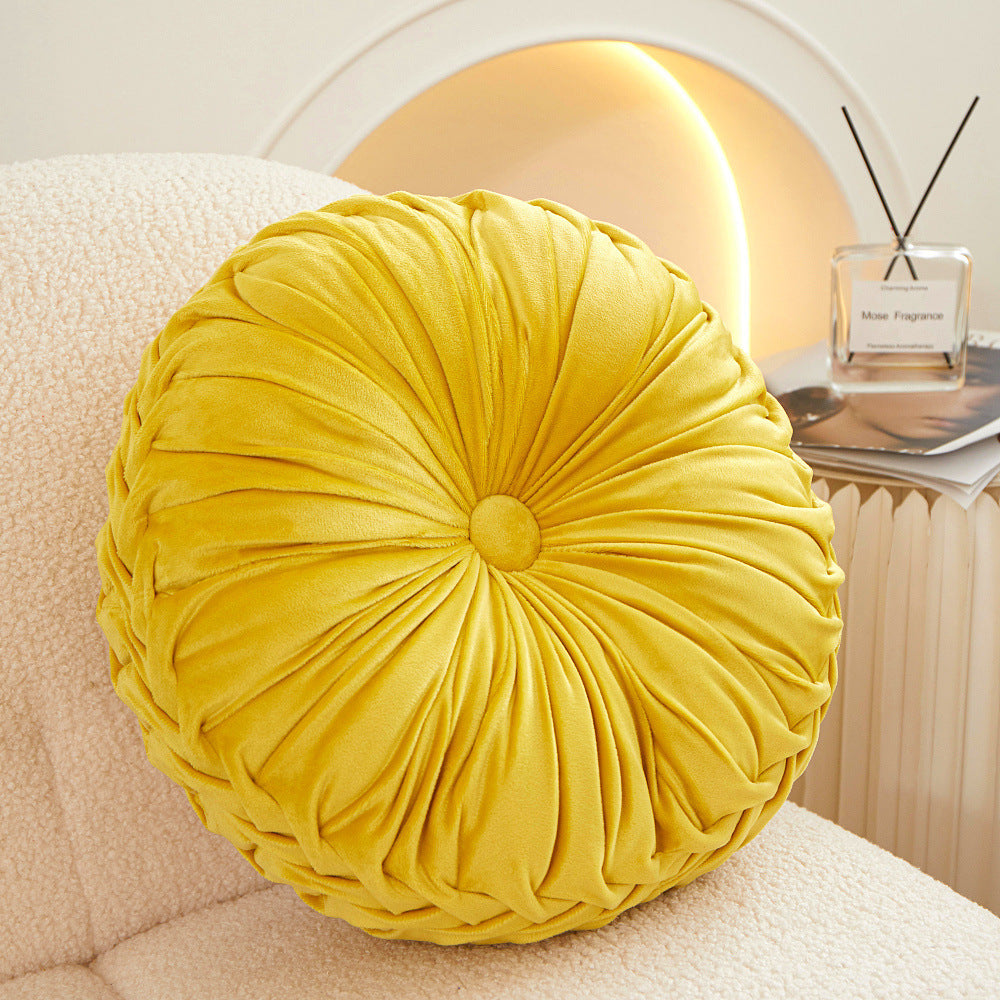 Solid Color Velvet Throw Pillow Cover 38x38cm Sofa Cushion Home Decor