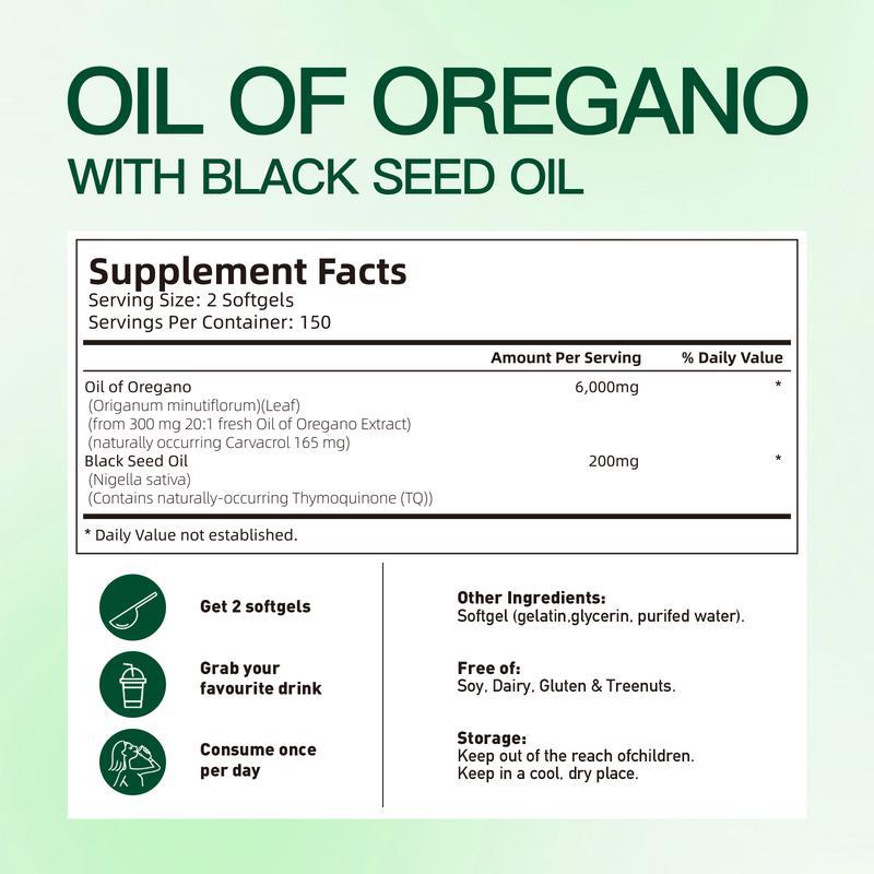 Oregano Oil Soft Capsules – Herbal Wellness Support