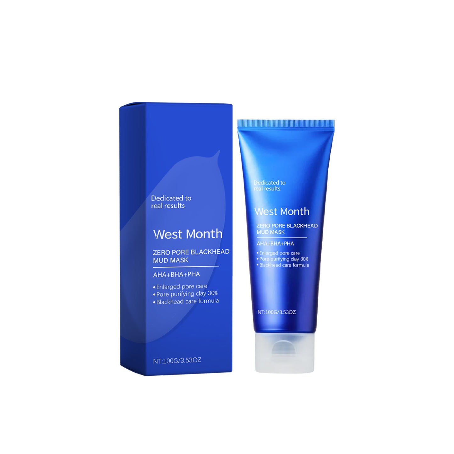 Deep Cleansing Mud Mask for Blackheads & Acne Control - Salicylic Acid