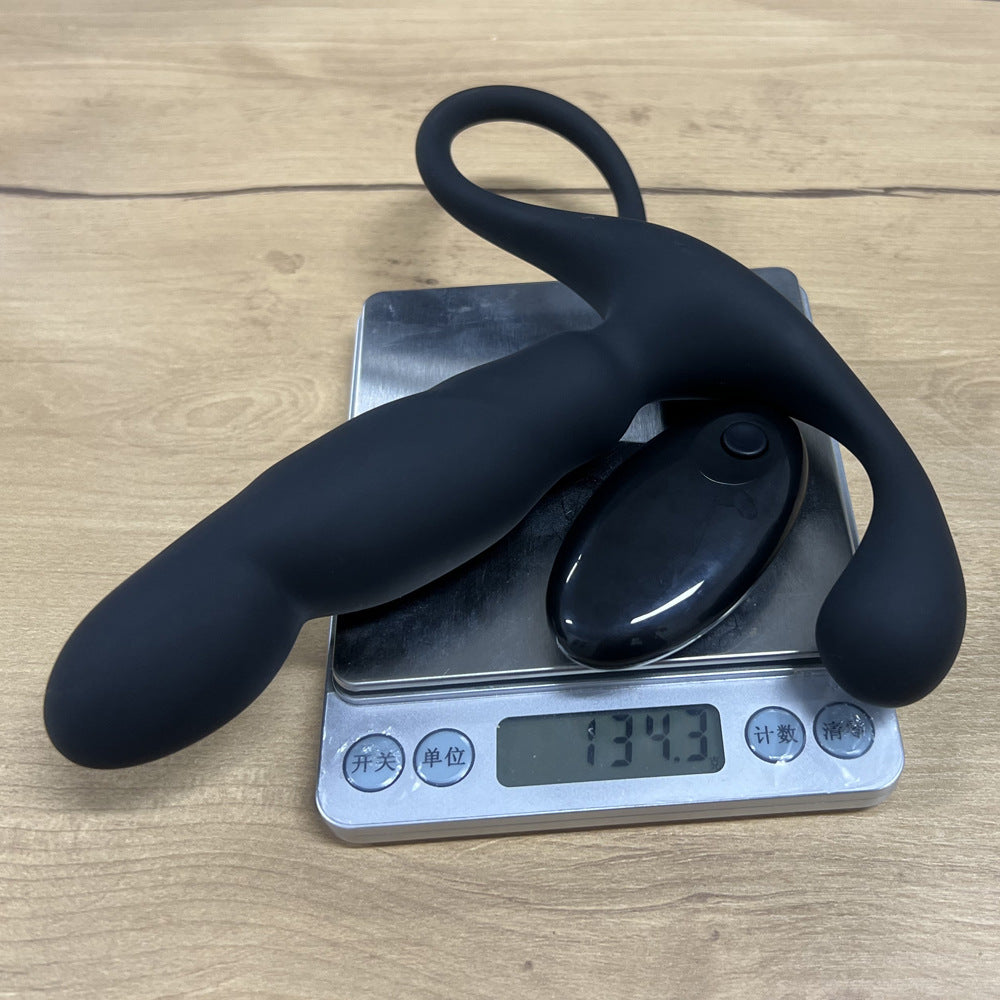 Rechargeable Vibration Massager with Silicone Plug and Remote Control