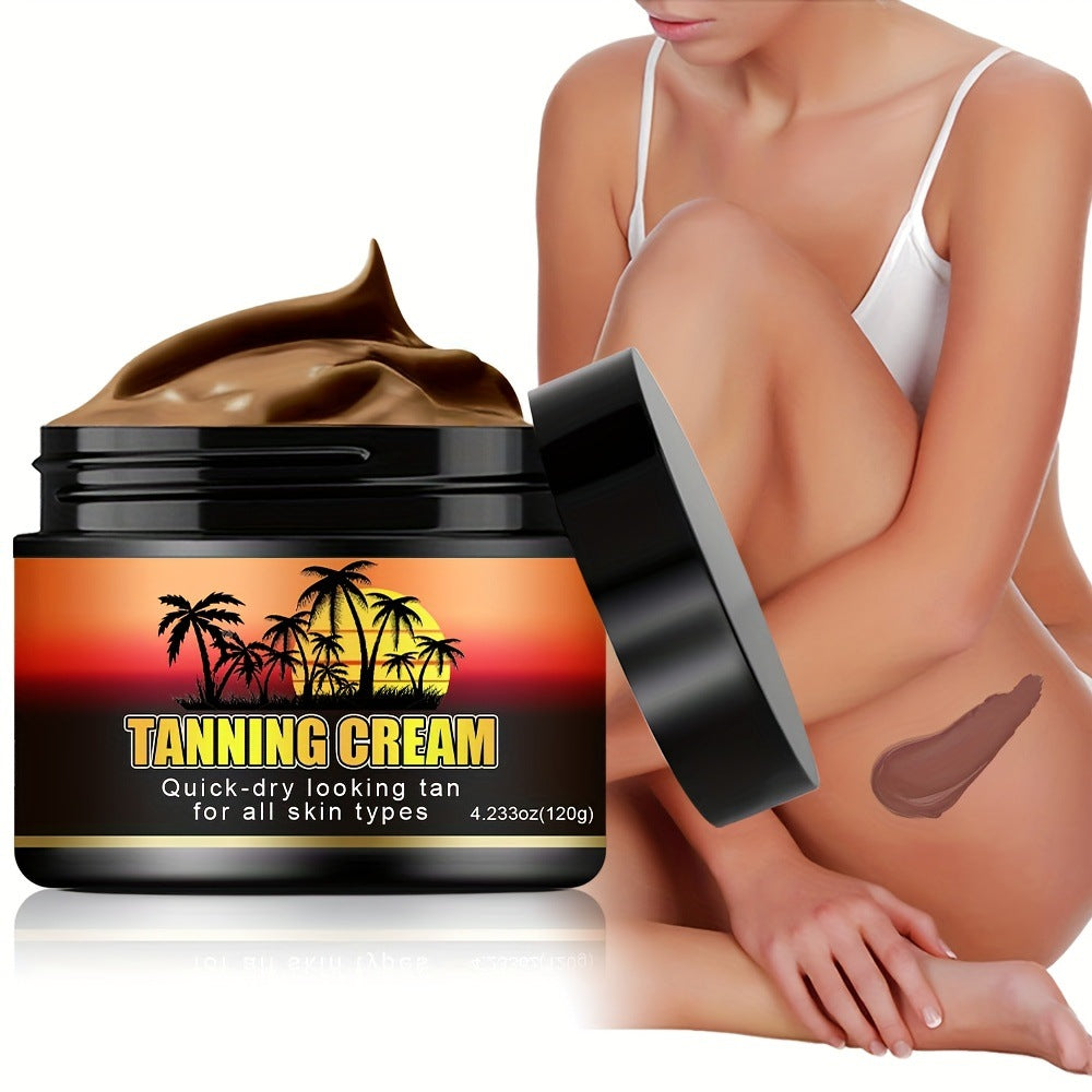 Self-Tanning Moisturizing Body Lotion - Bronze Color Full-Body Cream 120g
