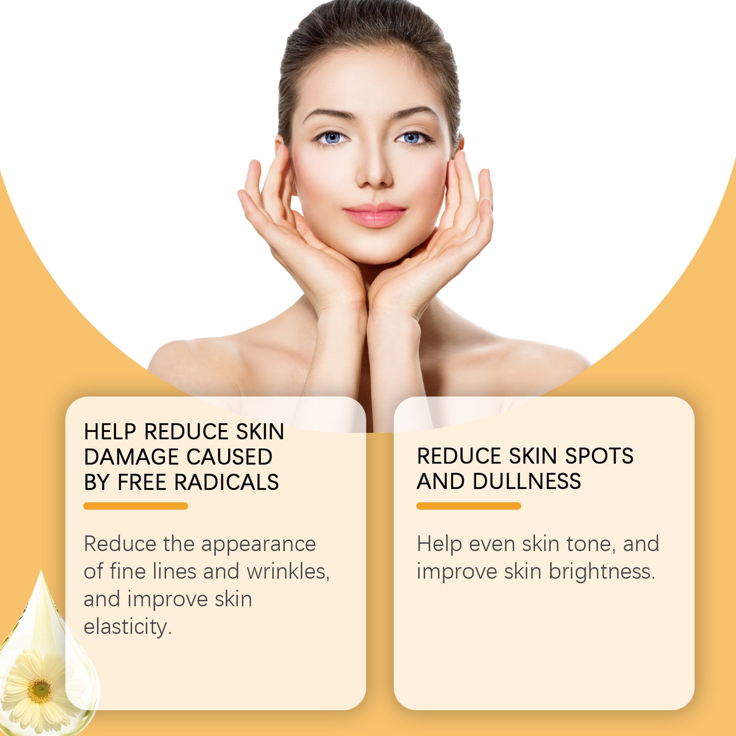 Vitamin C Facial Cleanser - Moisturizing & Brightening Skin Care Wash, 100g