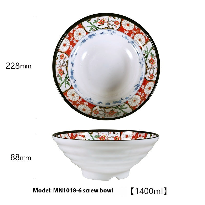 Japanese Cow-Shaped Porcelain Bowl Set for Kitchen & Dining