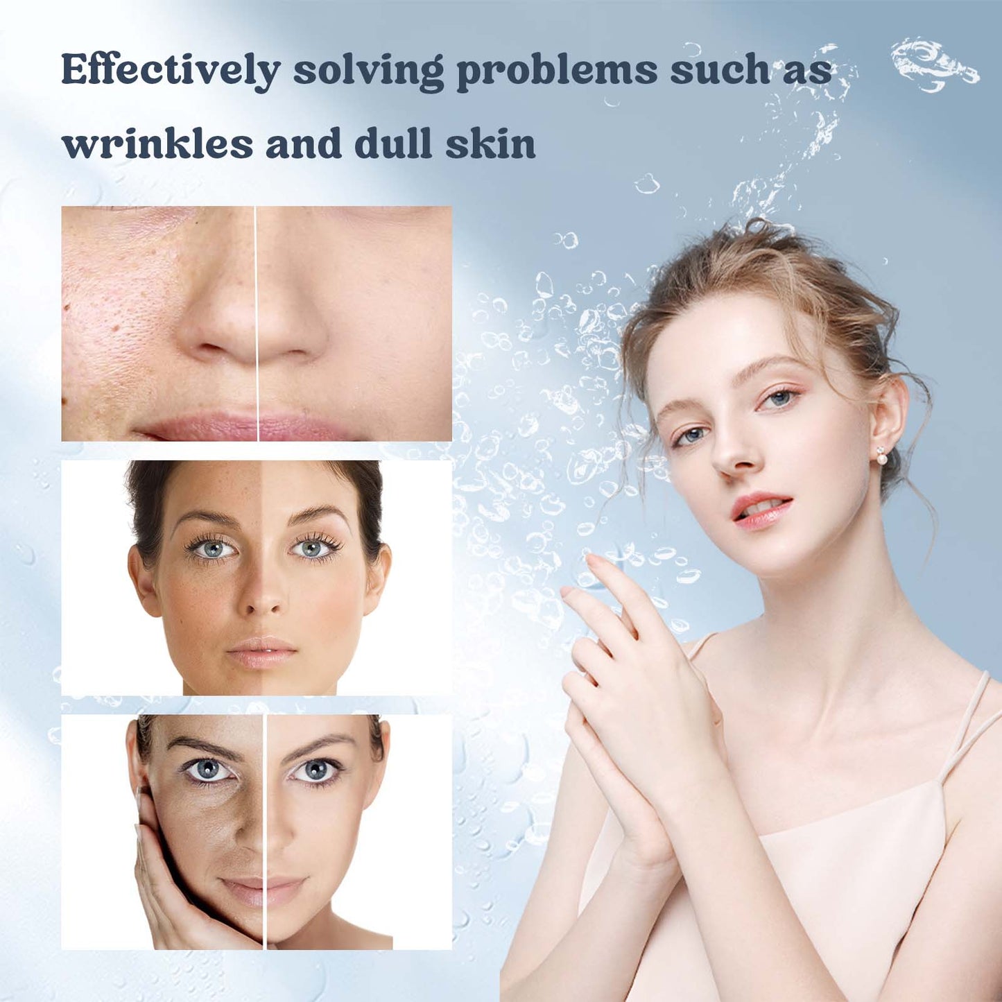 Bio-Collagen Deep Hydration Sheet Mask - Pore Minimizing & Firming - 4 Pack