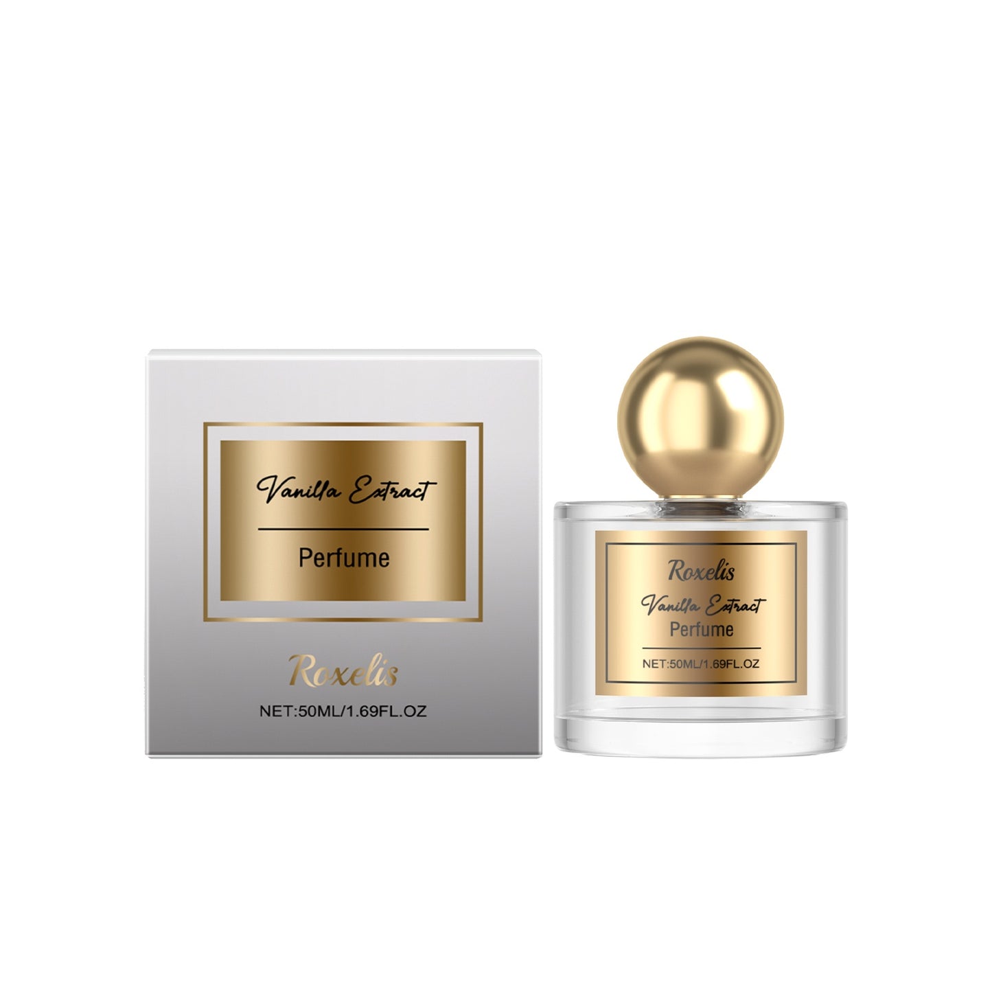 Women's Charm Perfume - Fruit, Cherry, Vanilla Flavors - 8.6x6.1cm Glass Bottle