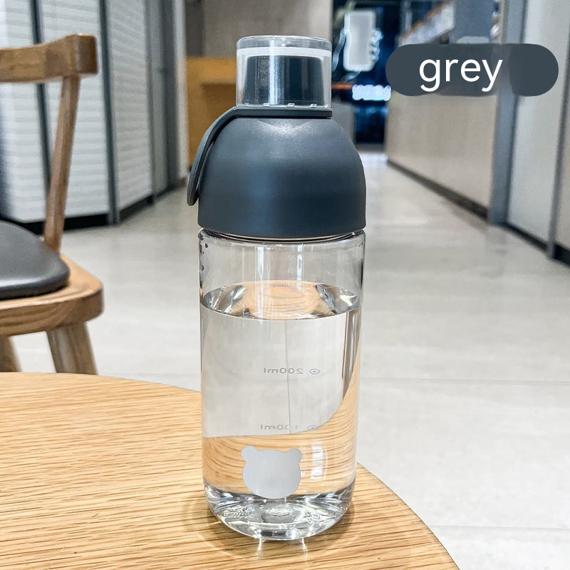 Portable Transparent Scented Tea Cup 450ml - Multiple Colors