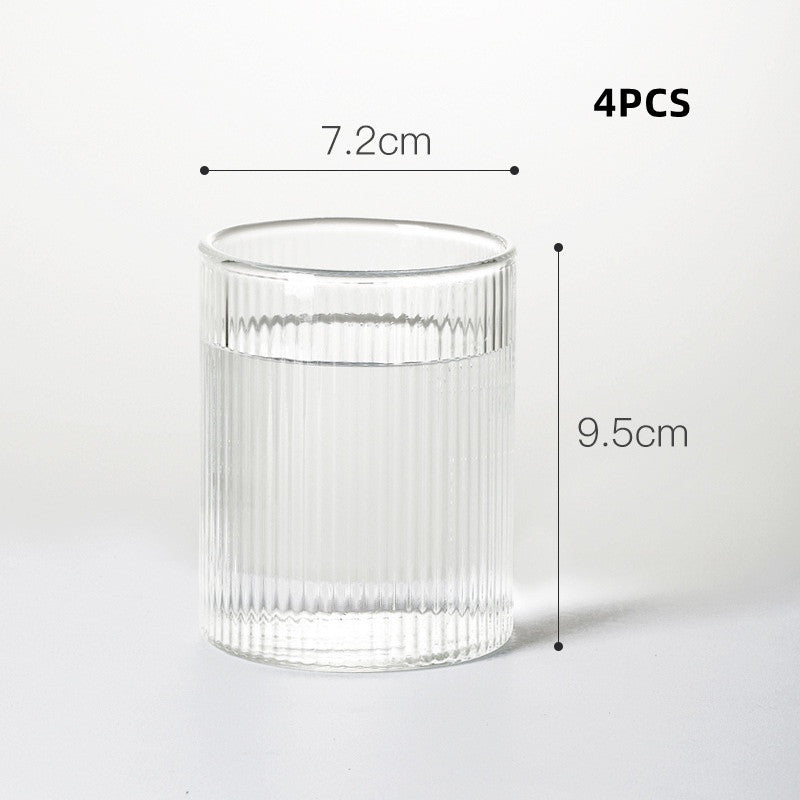 High Temperature Resistant Borosilicate Glass Water Cup - Heatproof Drinkware