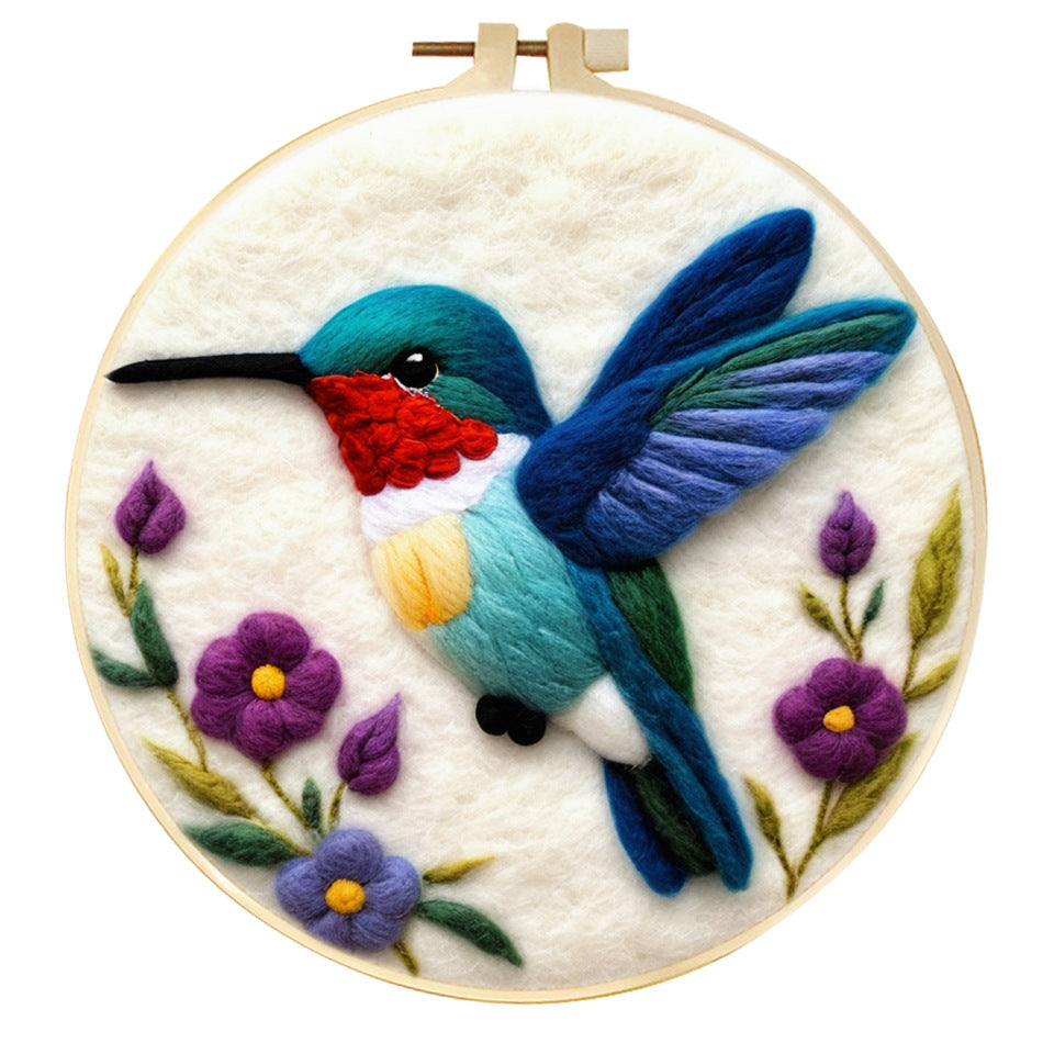Handmade Embroidery Fabric Kit - 20x20 Linen Material for Crafting