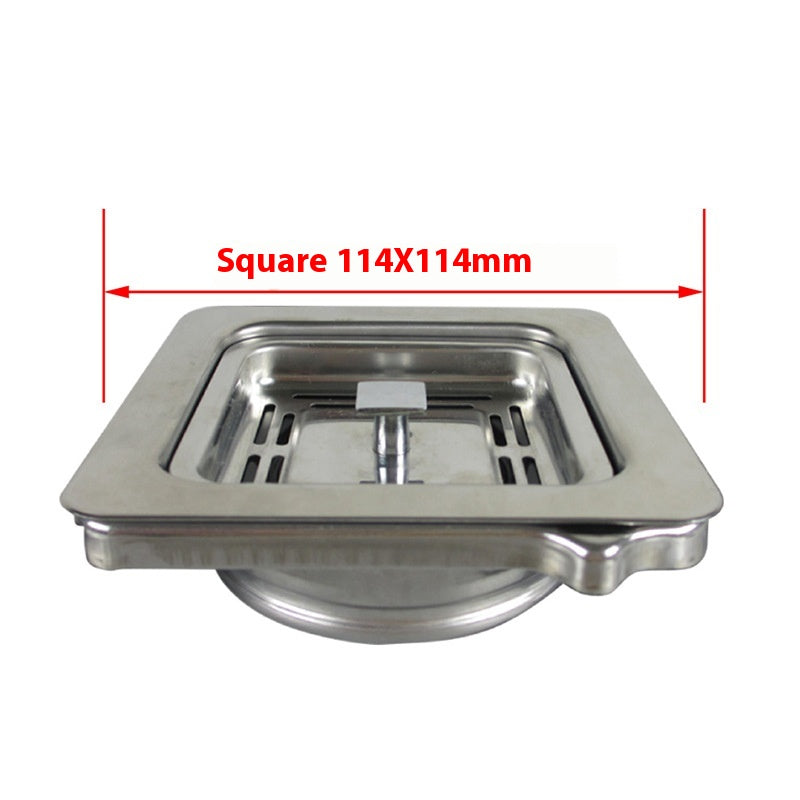 Square Sink Adapter for Garbage Disposal - Kitchen Drain Fitting