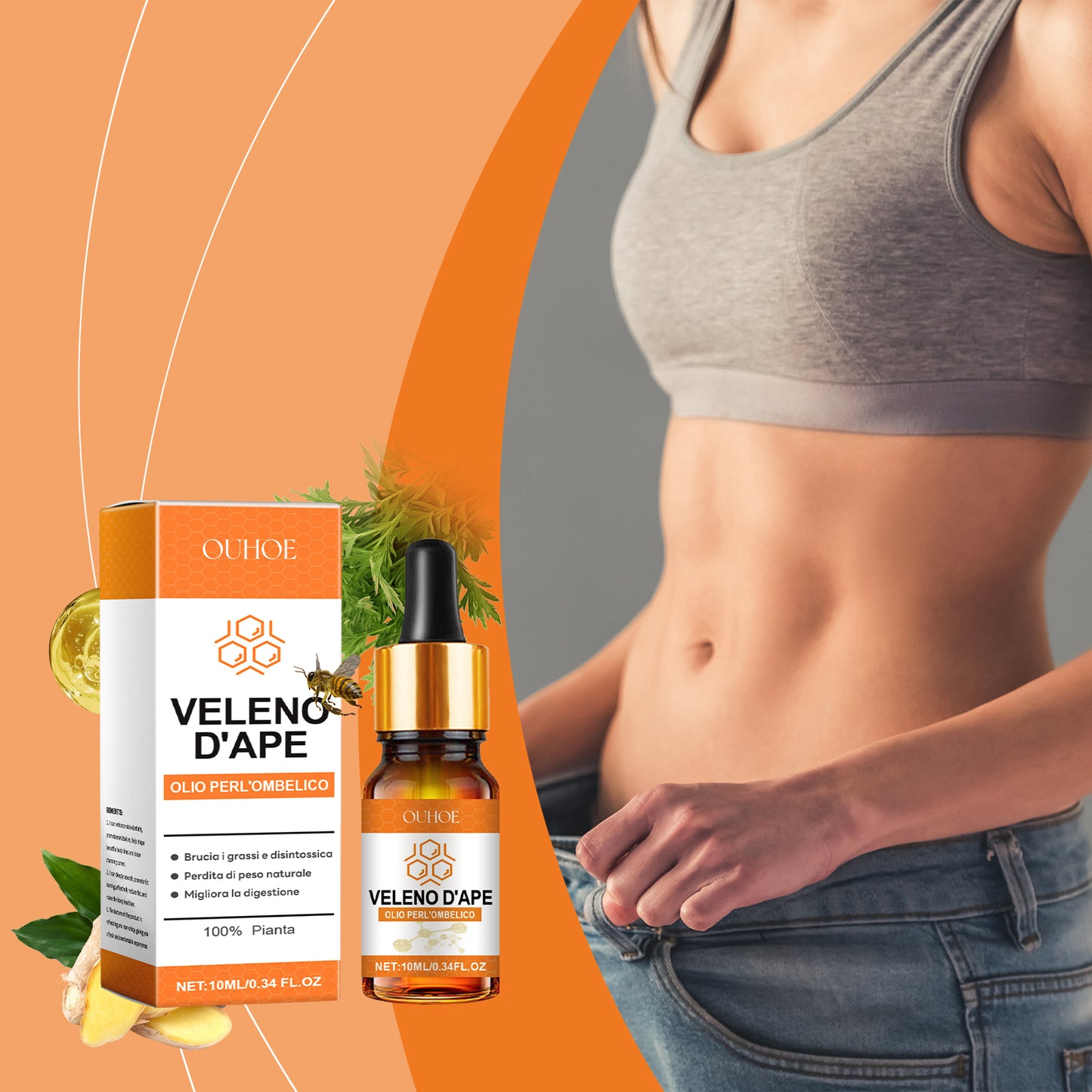 Firming Body Care Essential Oil - Moisturizing & Skin Elasticity Formula