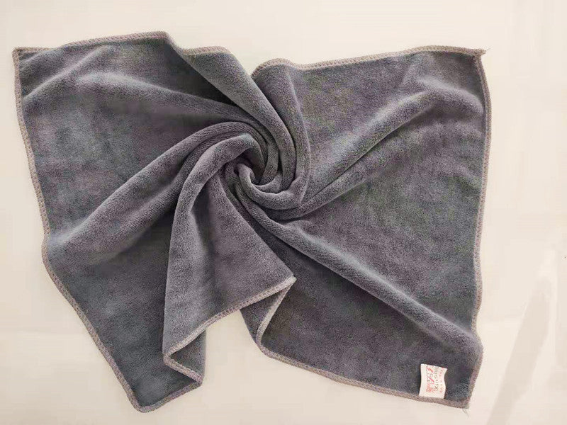 Large Microfiber Car Wiping Towel 450g Thick Fiber for Auto Cleaning