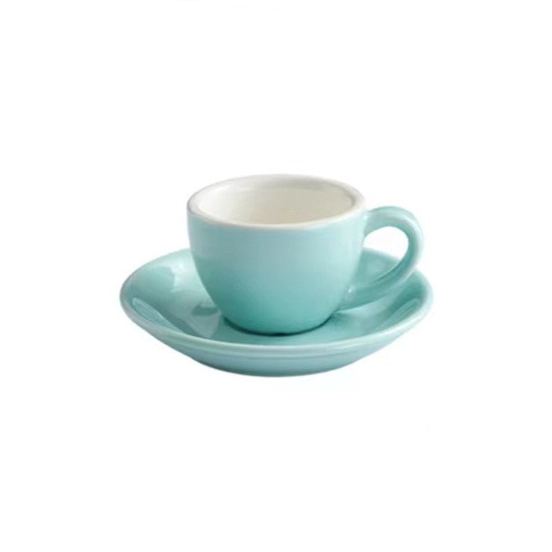Porcelain Espresso Cups Set 75ML Multiple Colors Home Kitchen Drinkware