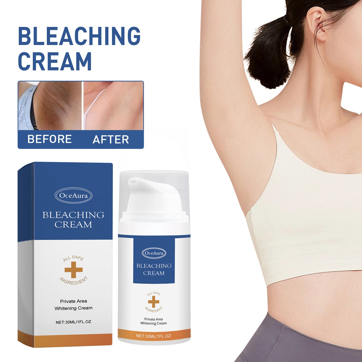 Gentle Moisturizing Body Cream with Hyaluronic & Niacinamide - 30ml