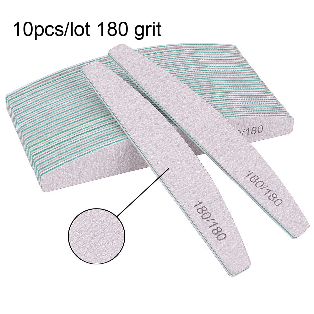 Multicolor Nail Buffers & Polishing Tools Set for Nail Art - Multiple Grits