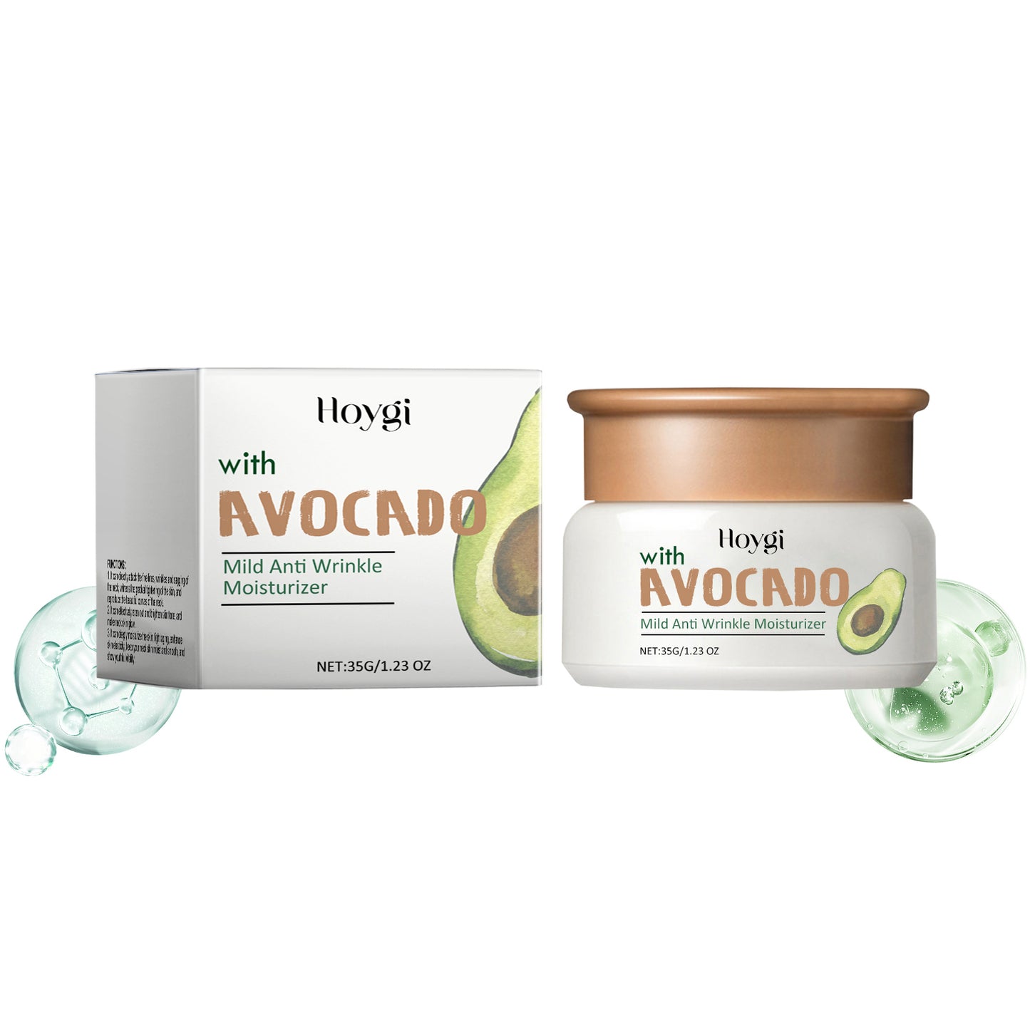 Avocado Moisturizing Face Cream - Firming and Skin Repairing Moisturizer
