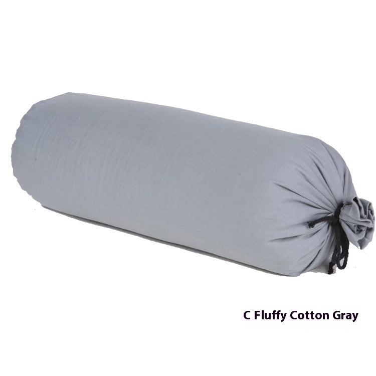 Pregnant Women's Cylindrical Yoga & Waist Support Pillow - Buckwheat Filled