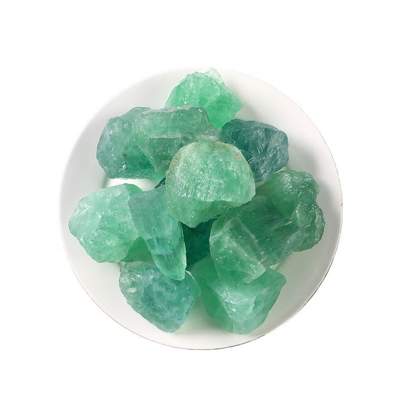 Natural Green Fluorite Aromatherapy Diffuser Stone - 12cm