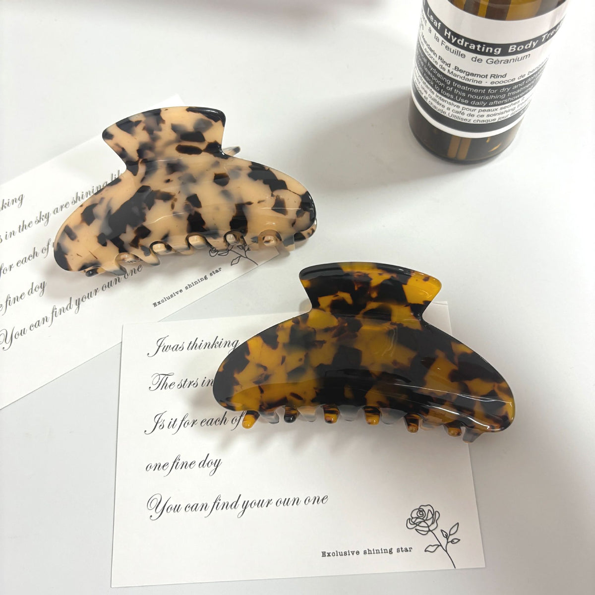 Women's Leopard Print Hair Clip