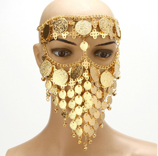 Beaded Belly Dance Headwear