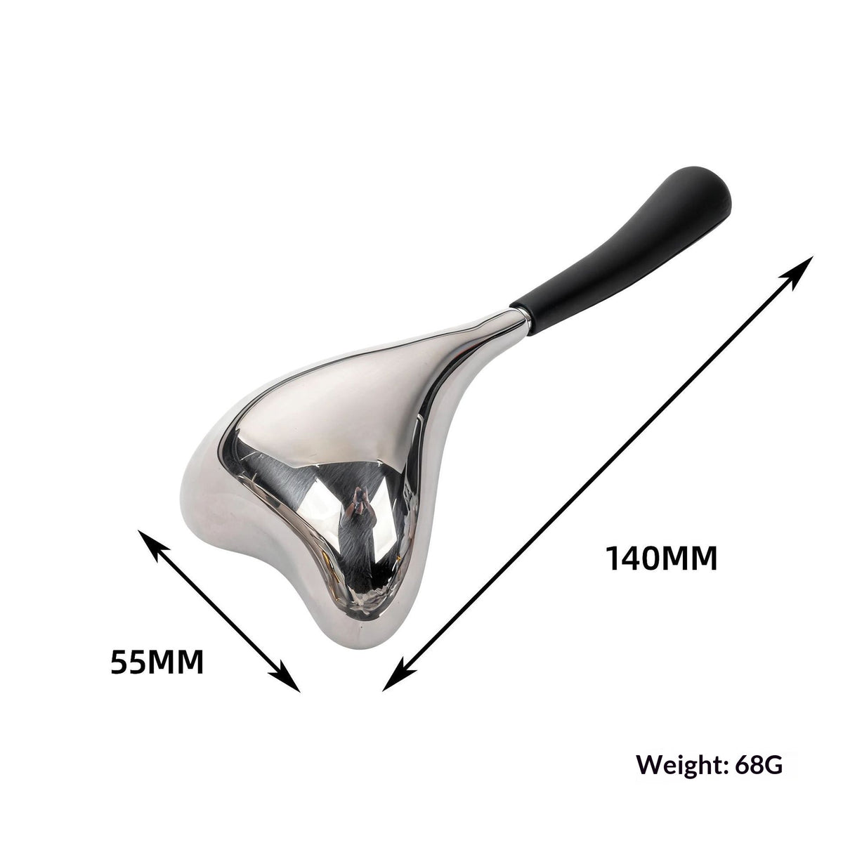 Stainless Steel Facial Ice Ball Massage Spoon - Hot & Cold Beauty Tool