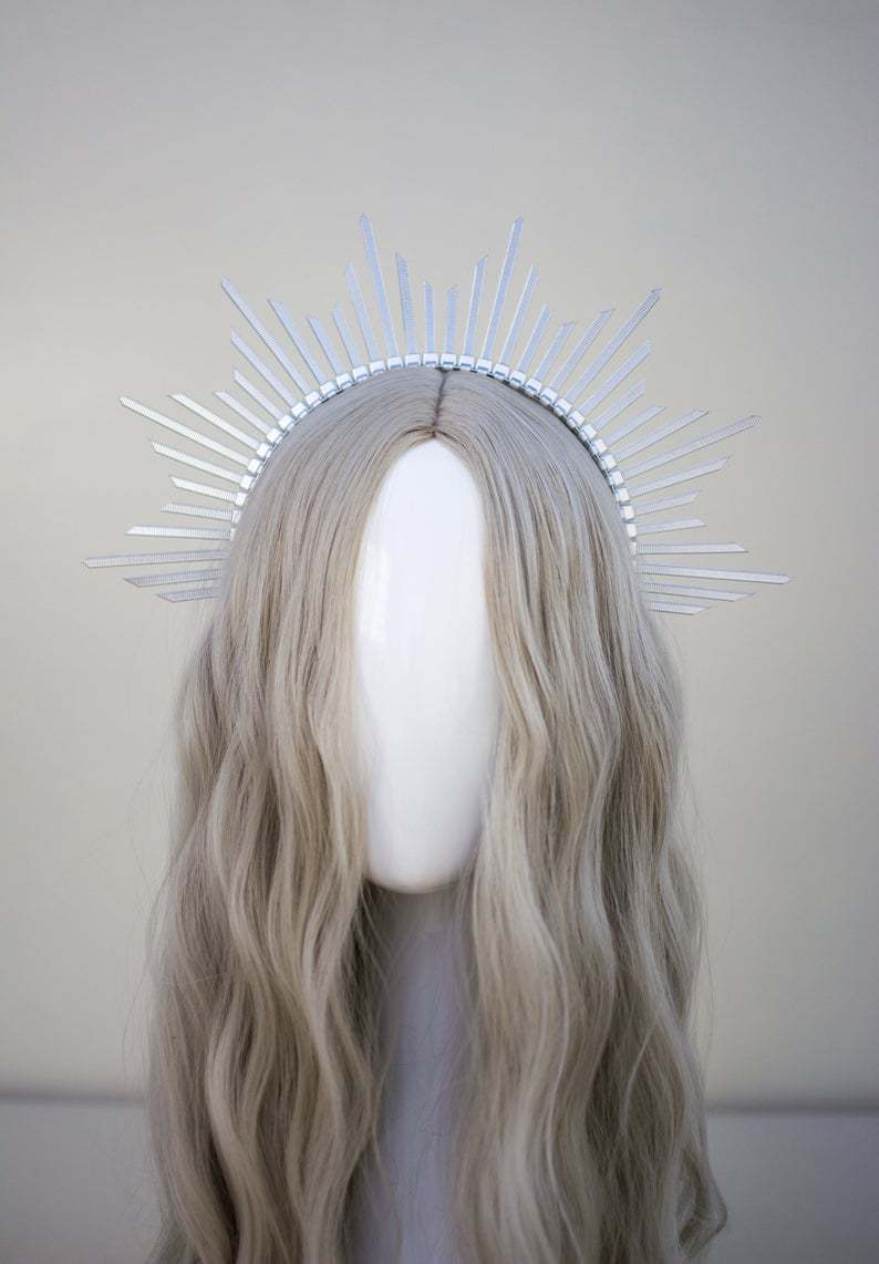 Goddess Crown Zipper Strip Plastic Band for Festive & Party Decorations